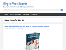 Tablet Screenshot of jeveuxreussir.net